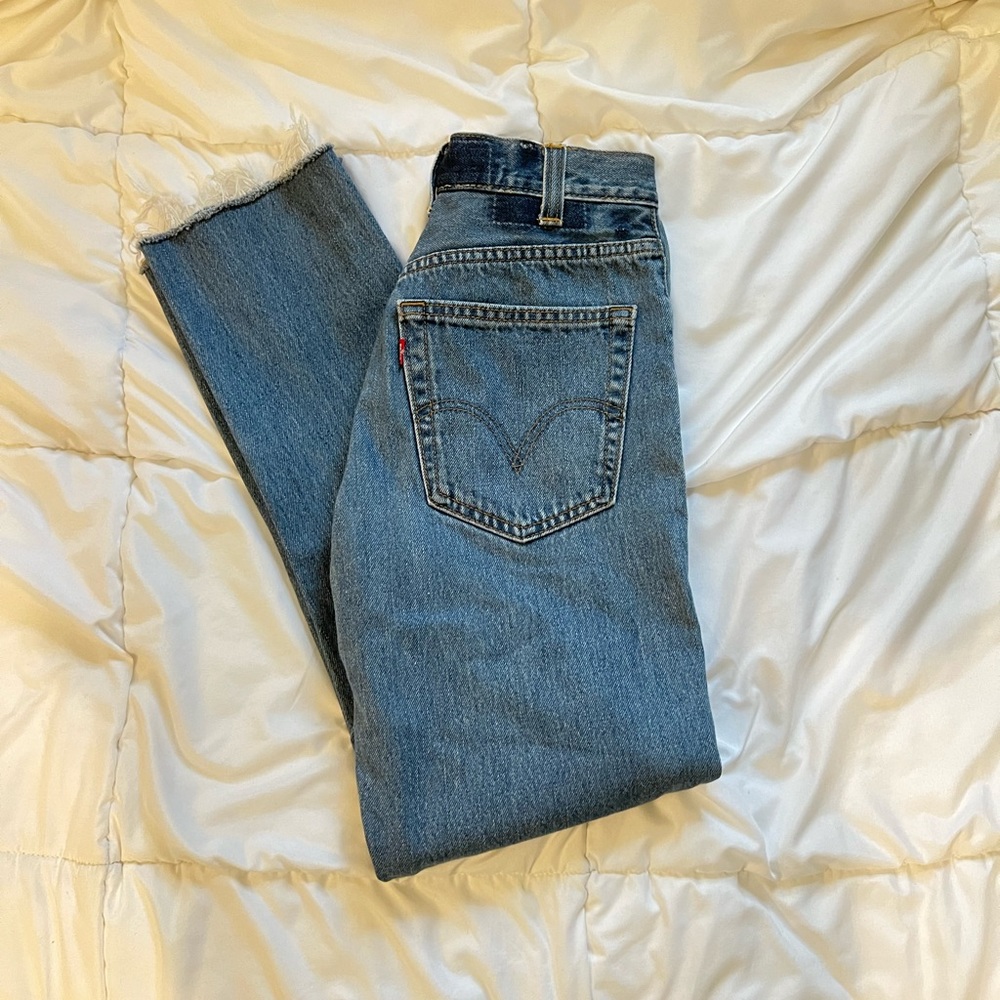 Levi’s straight leg jeans